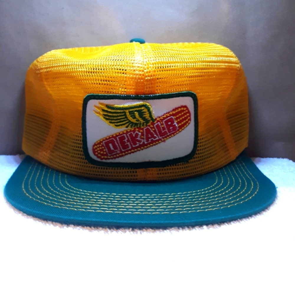 Vintage Dekalb Full Mesh Trucker Style Hat
